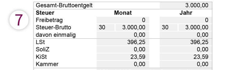 Brutto-Netto bei der Entgeltabrechnung - SBS Lohn plus®